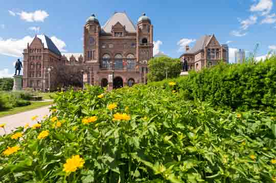 Assemblée législative de l'Ontario.