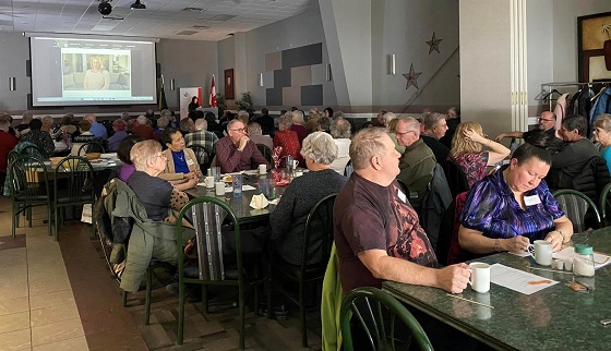Saskatoon & Area Branch luncheon event.